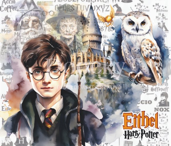 tumbler Harry Potter (plantilla)