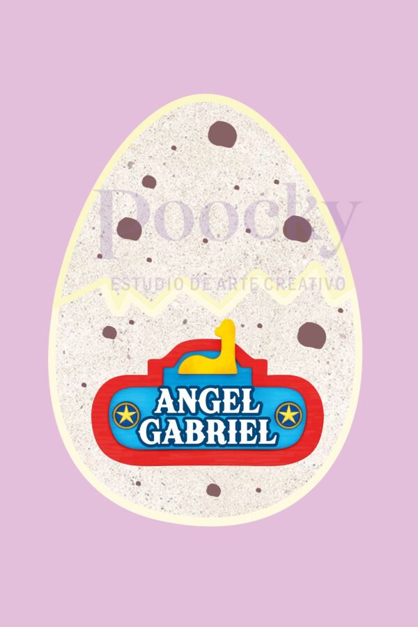 Plantilla invitación dino ranch