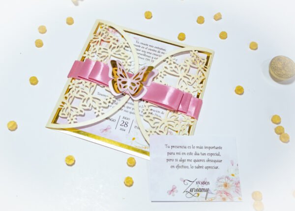 Invitacion mariposa