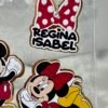 Dulcero Premium Transparente Personalizado – Edición Especial Mickey & Minnie